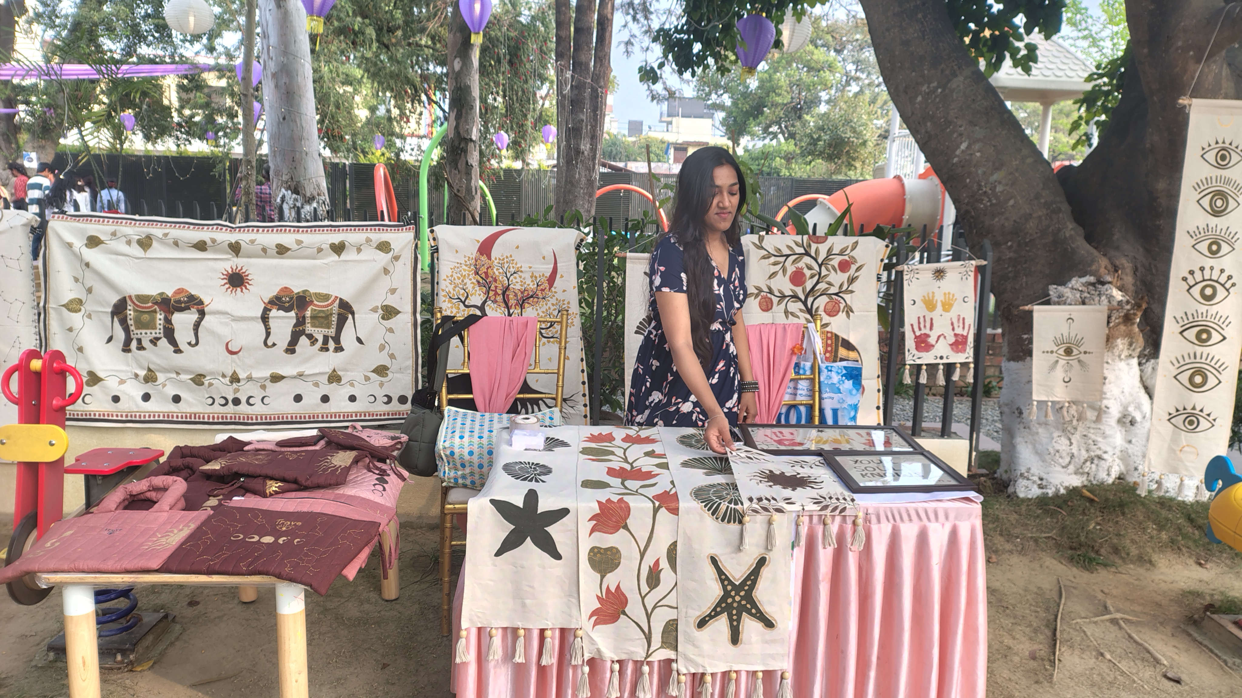 our stall